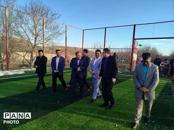افتتاح زمین چمن مصنوعی اردوگاه المهدی (عج) مراغه