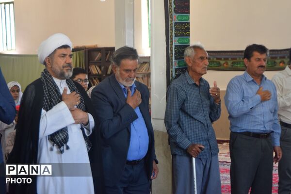 منطقه بیرانوند غرق در سوگ؛ مراسم باشکوه وداع با رهبر شهید