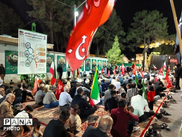 عزاداری دهه آخر ماه صفر در خیابان 