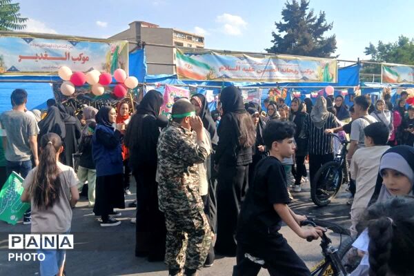 رودهن غرق در شور و شادی برگزاری باشکوه جشن عید سعید غدیر خم
