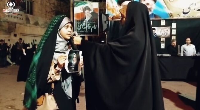 حضور گشترده دانش‌آموزان در تجمعات شبانه گالیکش