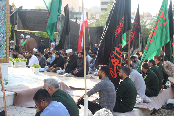 عزاداری سالروز شهادت امام جعفر صادق(ع) در تیپ 83 روحانیون رزمی تبلیغی