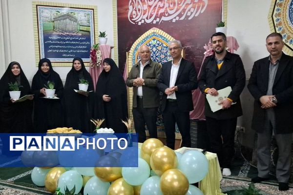 گرامیداشت ولادت بانوی دو عالم در اداره آموزش و پرورش ناحیه یک شهرری