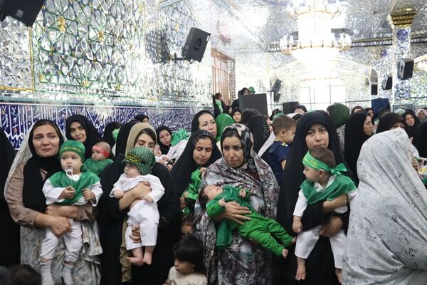 همایش شیرخوارگان حسینی در بجنورد 