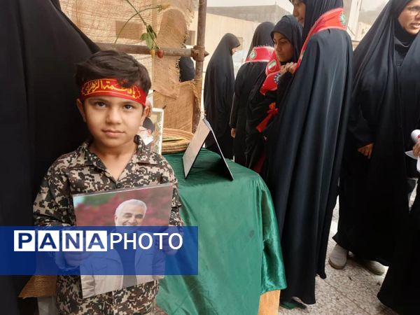 فریاد استکبار ستیزی دانش آموزان در حمایت از مظلومان