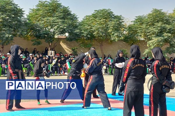 افتتاحیه المپیاد ورزشی درون‌مدرسه‌ای در دبیرستان منتصرین شاهد ورامین