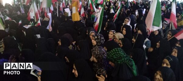 فریاد همبستگی از خیابان‌های نیشابور