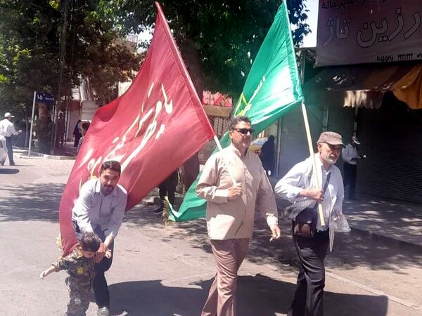 راهپیمایی جمعه خشم و نصر در نیشابور 