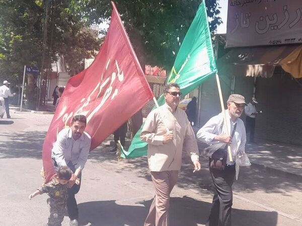 راهپیمایی جمعه خشم و نصر در نیشابور 