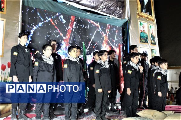 مراسم «شب‌های پرستاره اقتدار» در کوه خضر نبی قم