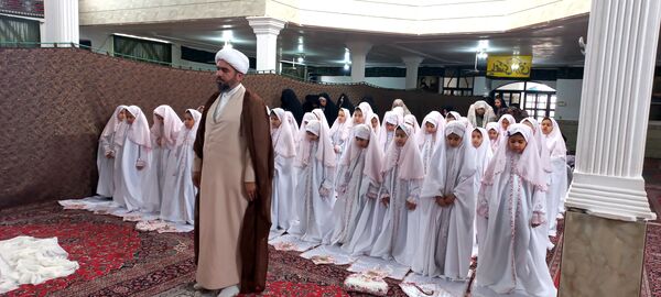 جشن تکلیف دختران در شهر قاضی