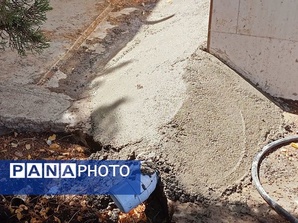 آماده سازی دبیرستان میثاق برای اول مهر