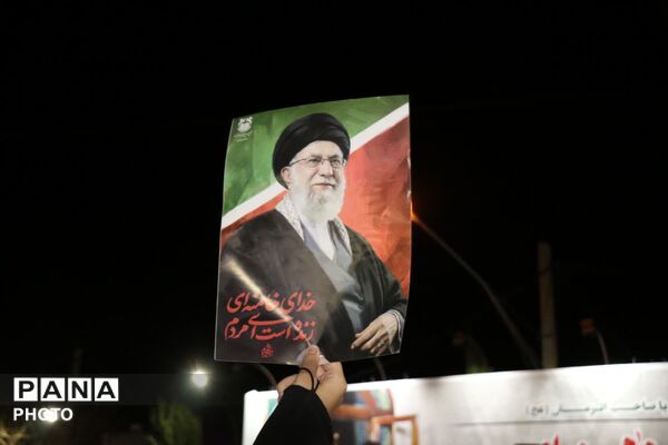 اجتماع مردمی در گلباف در محکوم کردن جنایات آمریکایی ـ صهیونی