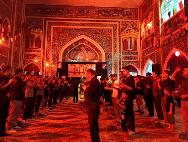 برگزاری مراسم عزاداری ابا عبدالله الحسین (ع) در تکیه ابوالفضلی 