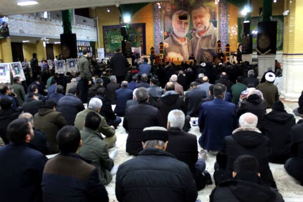 مراسم اولین سالگرد شهادت مدافع حرم سرتیپ شهید سیدرضی موسوی در زنجان