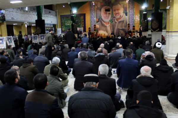 مراسم اولین سالگرد شهادت مدافع حرم سرتیپ شهید سیدرضی موسوی در زنجان