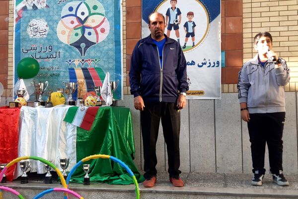 المپیاد ورزشی در دبستان شاهد حیات ناحیه 3 شیراز