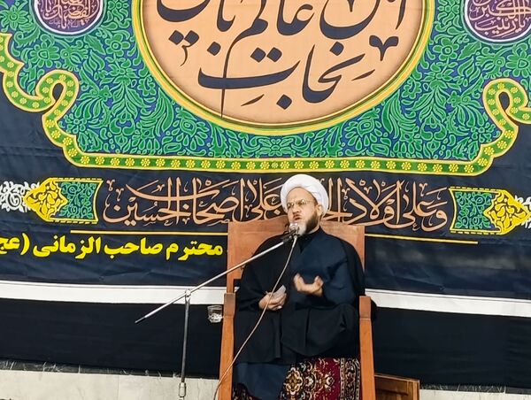 عزاداری شب شهادت حضرت فاطمه(س) در شهرستان خلیل آباد 