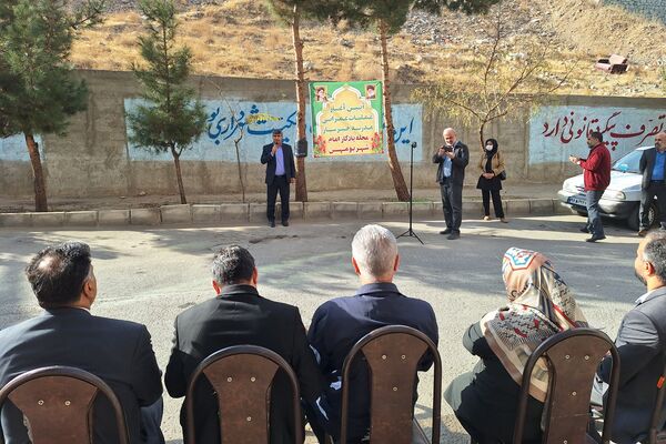 آغاز عملیات عمرانی مدرسه خیرساز در بخش بومهن پردیس