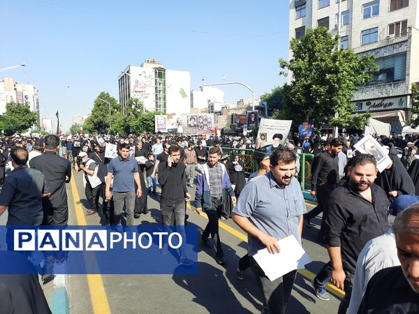 وداع با سید الشهدا خدمت