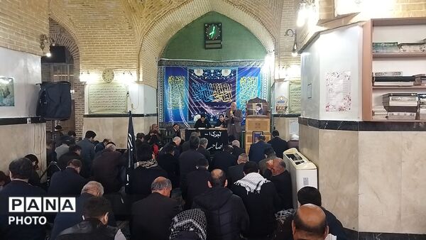 قرائت آل یاسین به یاد رهبر شهید معظم انقلاب اسلامی در نیشابور 