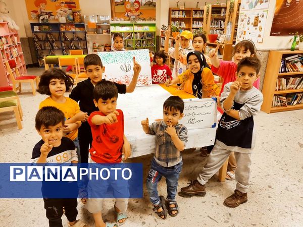 هفته دفاع مقدس در کتابخانه الزهرا بجنورد