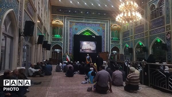 مراسم شهادت  جواد الائمه به همراه اجتماع فرهنگیان در تکیه ابوالفضلی نیشابور 