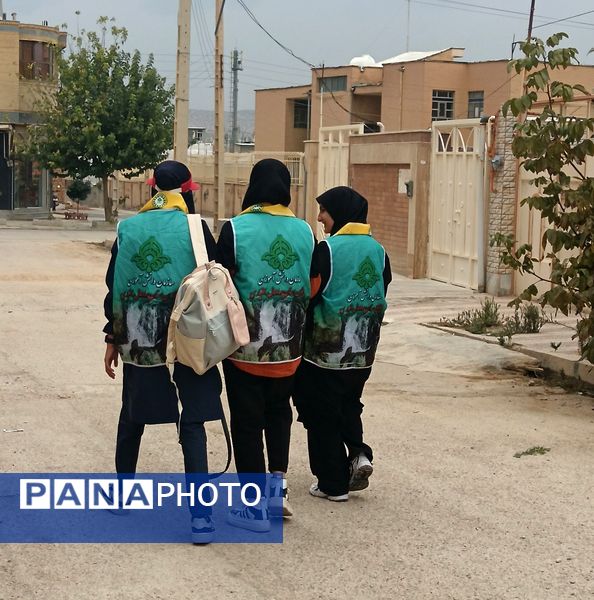 برگزاری اردوی طرح تمشک در شهرستان لردگان