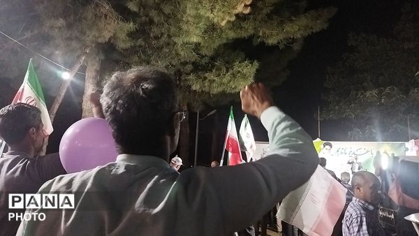 نود و پنجمین شب از شب های مقاومت بلوار جمهوری نیشابور در قاب پانا 