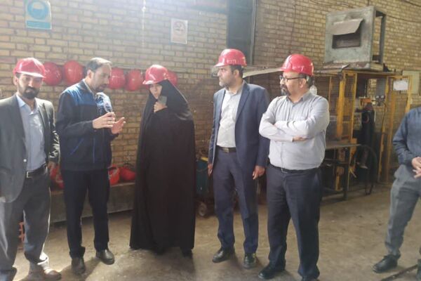 بازدید دانش‌آموزان منتخب لیگ کوک شو از کارخانه پتک شیراز