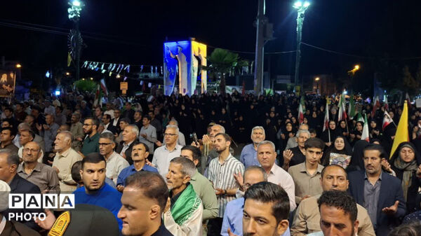 نود و نهمین تجمع اقتدار و ایستادگی در کوهدشت