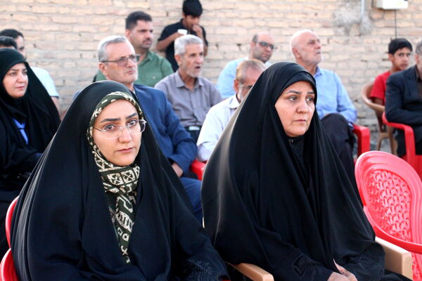 آیین کلنگ‌زنی مدرسه ۶ کلاسه فرهنگی فرهیخته زنده‌یاد زهیری 