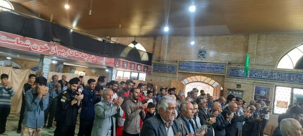 برگزاری نماز عبادی‌سیاسی جمعه در شهر سی‌سخت 