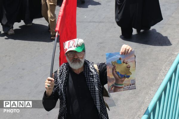 نبض اربعین در مشهد تپید؛ اجتماع باشکوه جاماندگان حسینی