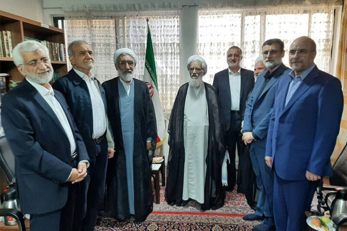 نامزدهای ریاست جمهوری با رئیس مجلس خبرگان رهبری دیدار کردند
