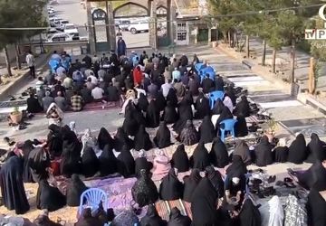 شور و شوق روزه اولی‌ها در نماز عید فطر