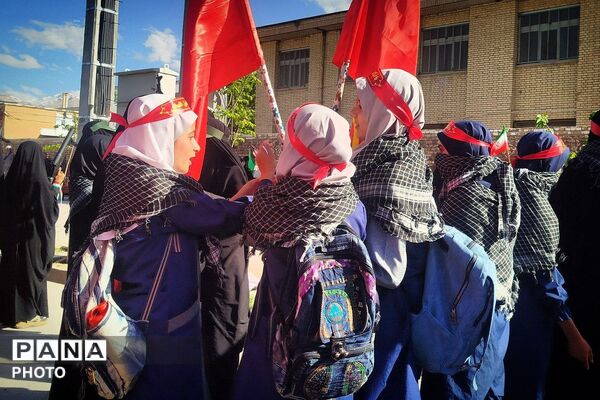 رزمایش دختران جان فدای لردگان 