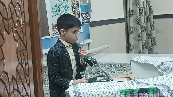 مراسم محفل انس باقرآن کریم دبیرستان شاهد ابوذر غفاری نیشابور