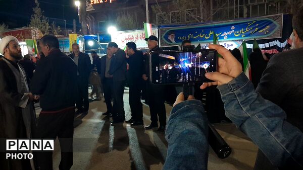 فرهنگیان نیشابور آمادگی خود را برای دفاع از وطن  اعلام کردند