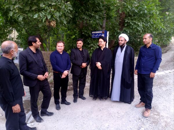 مراسم سوگواری، علم گردانی در روستای گرمدره 