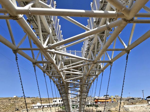 پل معلق سه‌طبقه ورگه‌سران؛ شکوه معماری بر فراز دره ورگه سران