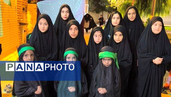 کودکان حسینی در غم عزاداری شهادت حضرت رقیه سلام الله علیها 