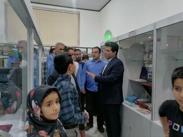 بازدید خادمیاران و خدام افتخاری رضوی از موزه فرهنگ و هنر بافق