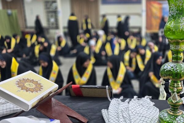 اختتامیه اعتکاف دانش‌آموزی رباط‌کریم با حضور مسئولان
