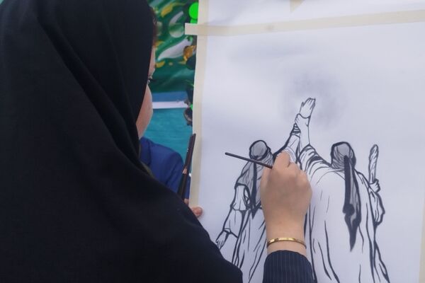 مهمانی بزرگ عید غدیر در گلوگاه 