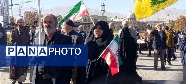 حضور پرشور آینده‌سازان ایران در راهپیمایی روز دانش‌آموز در همدان 