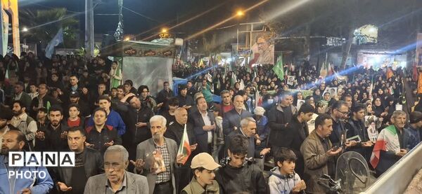 حماسه ای دیگرازمردم کوهدشت دراجتماعات شبانه