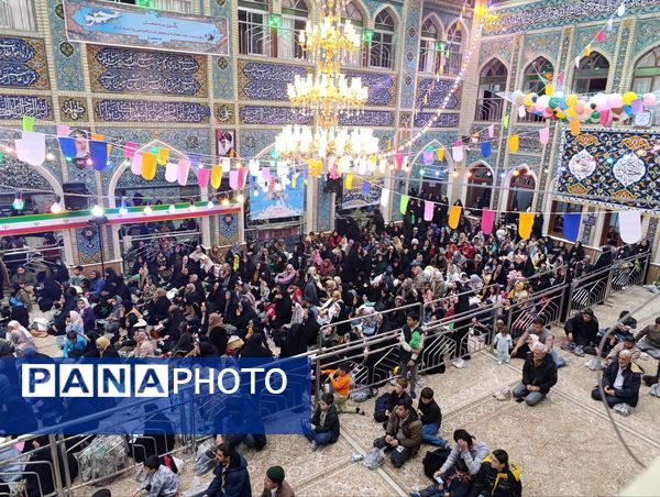 مراسم ولادت حضرت علی اکبر(ع)و روز جوان همزمان با شروع دهه فجر