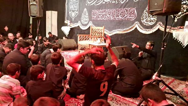 مراسم عزاداری شب شهادت امام حسن عسکری (ع) در امامزاده سید حمزه 