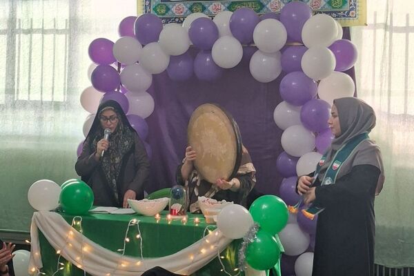 جشن ولادت امام زمان(عج) در دبستان عمار رباط‌کریم